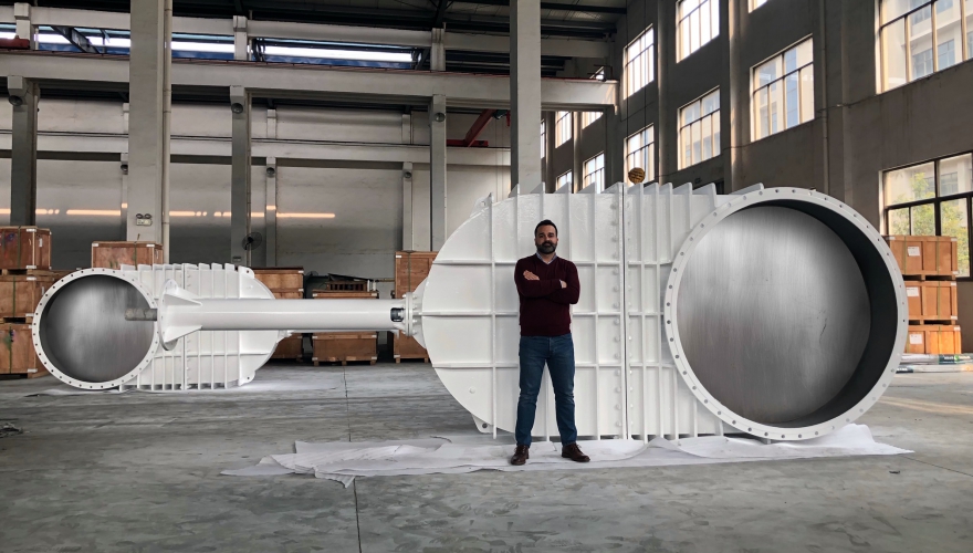 Válvulas De Compuerta VICO DN1800 Para Gas De Coque - Coello Group - 1/5