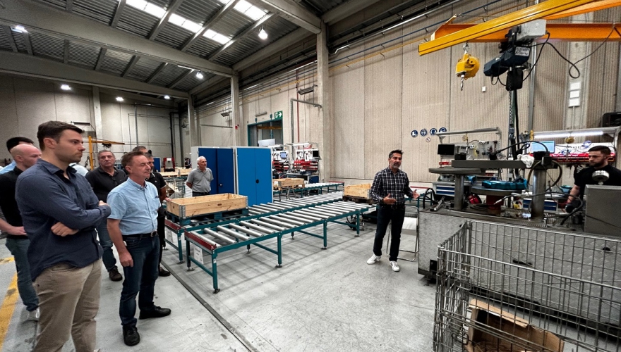 Factory Tour Y Product Training En InterApp - Coello Group - 7/8