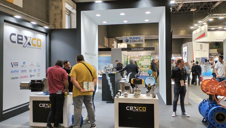 CEXCO Vuelve A Estar Presente En La Feria Pumps & Valves - Coello Group - 4/12